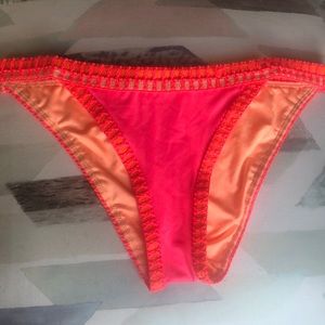 Victoria’s Secret Crochet-Trim Bikini Bottom S